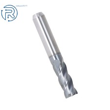 3/8" 4 Flute 1" LOC .020 Radius Helix Carbide End Mill TiALN COATED New