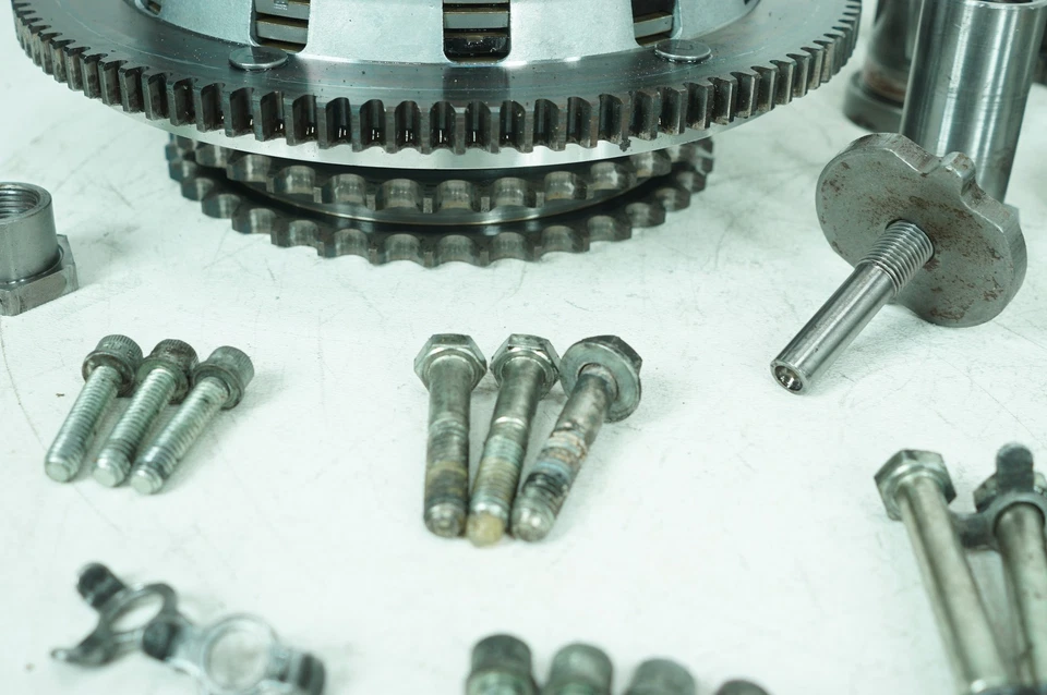 Harley Touring Electra Glide 2001 clásico OEM embrague cesta cadena tensor kit Foto 3 de 4