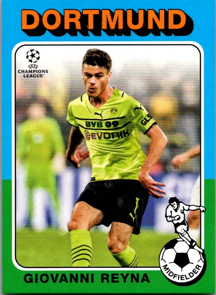 2021-22 Topps UCL Collection Giovanni Reyna #75-08 for sale | eBay