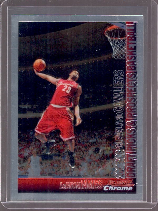 LeBRON JAMES 2005-06 Bowman Chrome #23 Cleveland Cavaliers