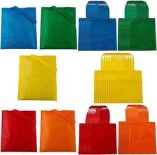 Fun Express Medium Solid Color Nonwoven Tote Bags Bulk 50 Pc 