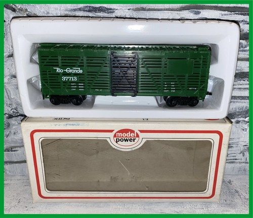 MODELO POWER _ ESCALA HO _ #6916 _ RIO GRANDE _ COCHE DE GANADO #37713 _ SIN USAR, EN CAJA | Zustand: New