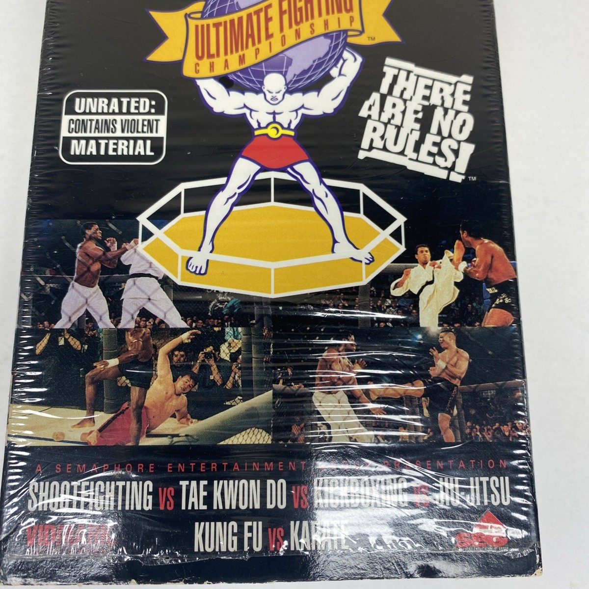 the ultimate fighting championship vhs II MMA