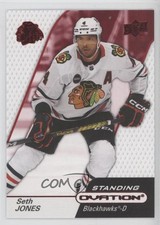 2023-24 Upper Deck Ovation Standing Ovation Red 26/100 Seth Jones #79