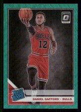 2019-20 Donruss Optic Green Wave #153 Daniel Gafford RR