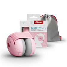 Toddler Ear Protection Noise Cancelling Ear Muffs Blush Baby Ear Muffs 0-36