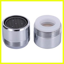 2 Pack 1.5 GPM Sink Faucet Aerator, Male and Female Dual Thread Aerator, Regu...