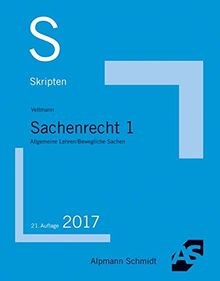 Skript Sachenrecht 1: Allgemeine Lehren, Bewegliche Sach... | Buch | Zustand gut