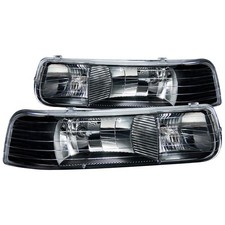 Anzo 111155 Headlight For Chevrolet Silverado 1500 1999-2002 Left Right Black