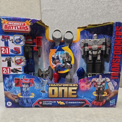 Transformers One Robot Battlers Optimus Prime & Megatron - 2 Pack New