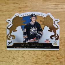 Steve Eminger | 2002-03 Pacific Crown Royale RC #139 Washington Capitals /2299
