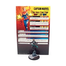 Atomic Mass Crisis Protocol Mini Loose Captain Marvel #8 NM