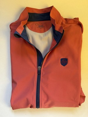Stitch Weather System Golf Jacket Red Size Medium Greystone Country Club Logo