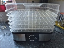 VonShef Food Dehydrator 5 Tier 250W - Adjustable Temperature Control 40-70°C