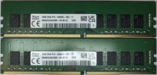 Lot of 2 SK hynix 16GB 2Rx8 PC4-3200AA-UB2-11