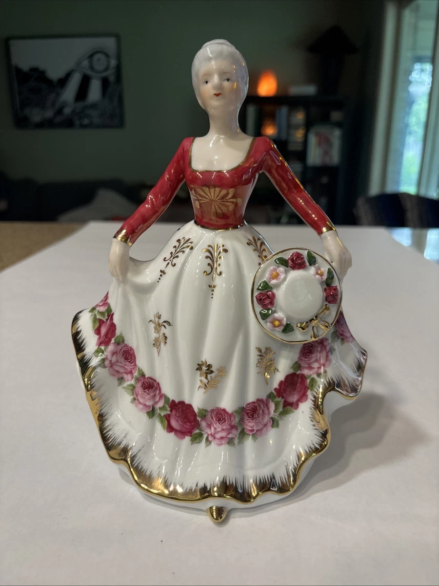 Victorian Woman Figurine In Occupied Japan Collectibles for sale