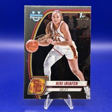 2024-25 Bowman U Chrome Basketball Kiki Iriafen 1st Bowman 47 Washington Mystics