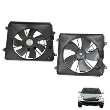  2-Pack Radiator Cooling Fan Assembly Replacement for 2007 2008 Left+Right 1