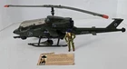 S-606 VINTAGE 1980'S HASBRO GI JOE DRAGONFLY XH-1 HELICOPTER WITH WILD BILL