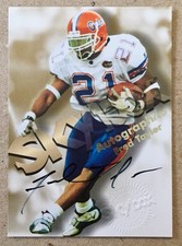 1998 Skybox No # Fred Taylor Auto Autographics RC SP Florida Jaguars