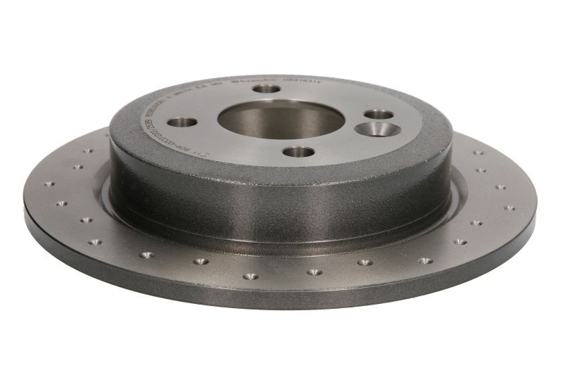 Brembo Bremsscheibe Hinterachse Voll [Hersteller-Nr. 08.9163.1X] für Mini - Bild 4