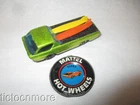VINTAGE HOT WHEELS REDLINES CAR DEORA SURFBOARDS ANTIFREEZE & BUTTON HOTWHEELS