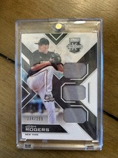 Panini 2016 Elite Extra Edition Triple Materials Josh Rogers #TM-JR/299 Yankees