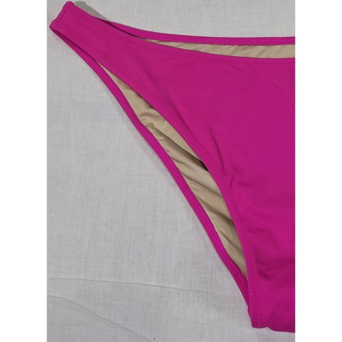 Bikini donna Shade & Shore rosa nylon fondo XL NUOVO SENZA ETICHETTE - Foto 3 di 7