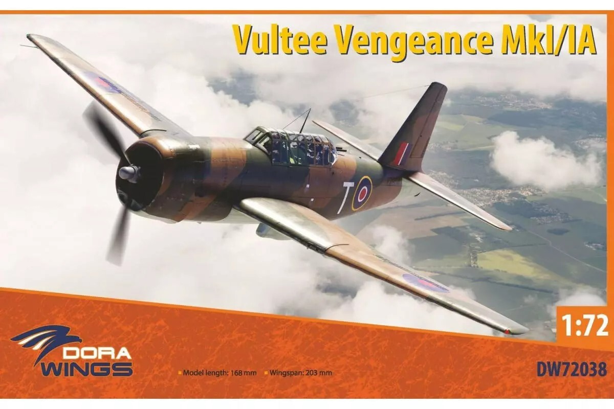 1/72 Dora Wings DW72038 Vultee Vengeance Mk.I