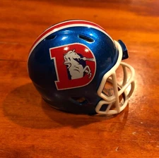 Denver Broncos 1974-1996 custom pocket pro helmet NFL