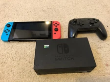 Nintendo Switch 32GB Handheld Console - Neon Red/Neon Blue