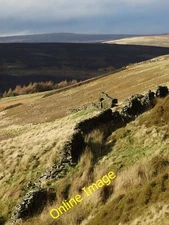 Photo 12x8 The remains of Bamford House Abbey Bank A derelict farmstead st c2014