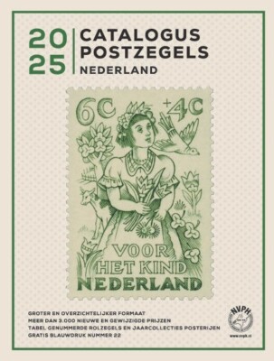 NVPH Katalog Briefmarken Niederlande 2025