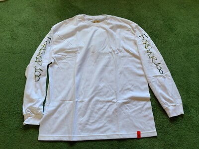 MEN'S YG RAPPER 4HUNNID 400 FOREVER 100 WHITE LONG SLEEVE T-SHIRT SIZE XL