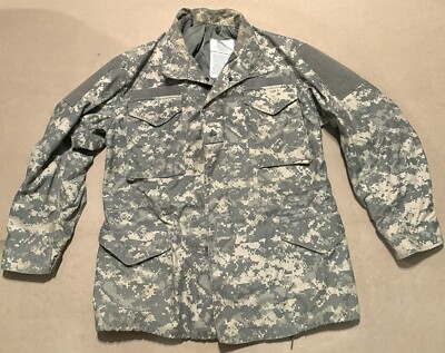 US Army Military Cold Weather Field Coat Universal Pattern Camo  Medium Regular