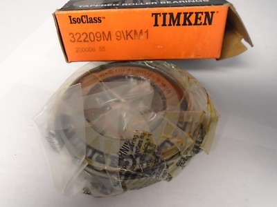 TIMKEN ISO TAPERED ROLLER BEARING 32209M  9/KM1