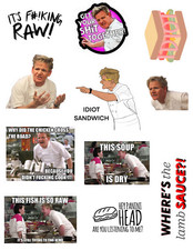 Gordon Ramsey Sticker Pack