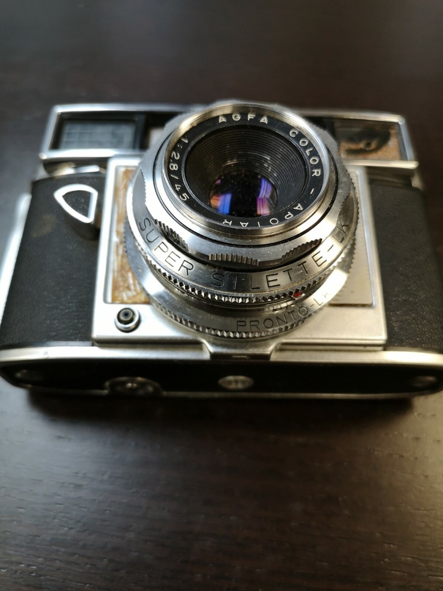 AGFA Super Silette Automatic Viewfinder Camera W/ Solinar 1:2.8