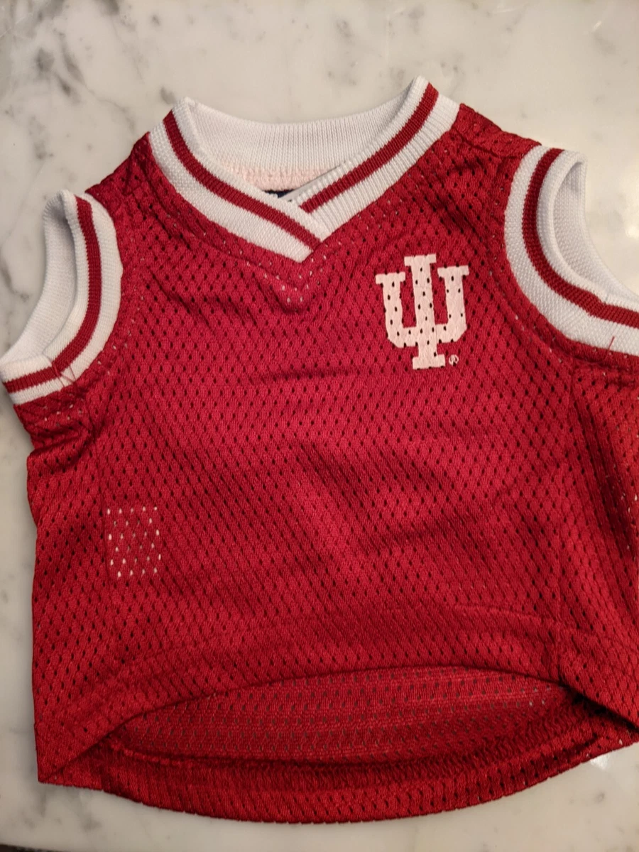 Indiana Hoosiers Dog Basketball Jersey Extra Small IU NCAA