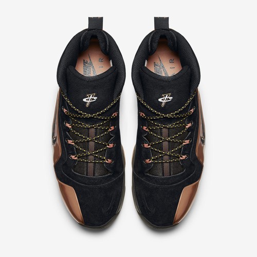 nike new zoom penny hardaway vi nba retro black/copper 749629