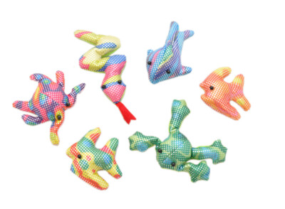 6 Sandtiere maritime Tierfiguren Meerestiere Deko Fische Knet Krebs Tiere Sand
