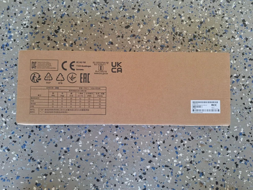 HP Desktop 320K Slim Wired QWERTY Keyboard - Black (L96909-001) - Picture 1 of 2