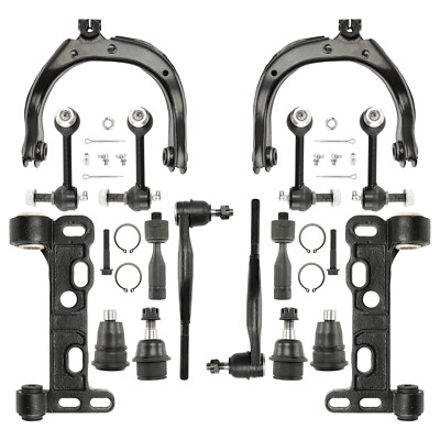 16pc For 2004-2007 Chevrolet Trailblazer Control Arm Ball Joint Sway Bars ZC