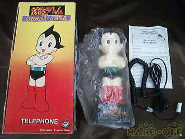 キャラクターグッズ Mighty Atom Osamu Tezuka phone ASTRO BOY ATOM TELEPHONE FIGURE CELL OSAMU TEZUKA phone home