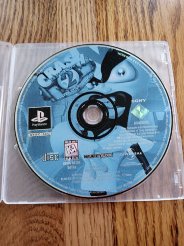 Crash Bandicoot 2: Cortex Strikes Back (Playstation, 1997) - Loose Disc - Tested - Picture 1 of 2