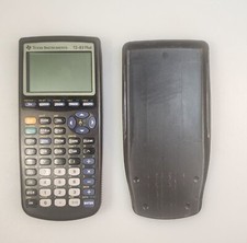 Texas Instruments TI-83 Plus Graphing Calculator Black w/Cover