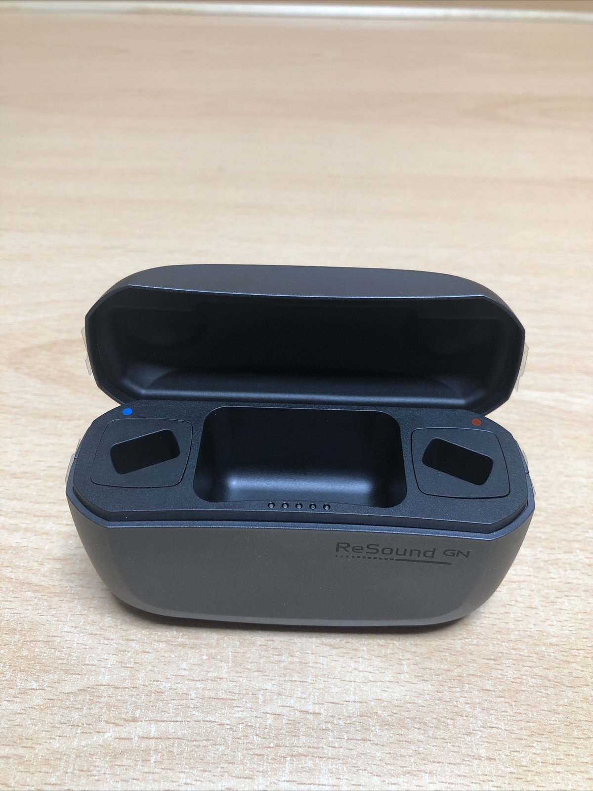 ReSound GN C1 Hearing Aids CHARGING CASE (Rechargeable) Portable Grey