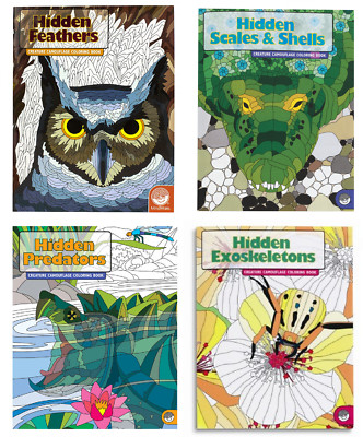Tiere Malbücher - Versteckte Tiere - Kinder Kinder Natur Aktivitätsbuch