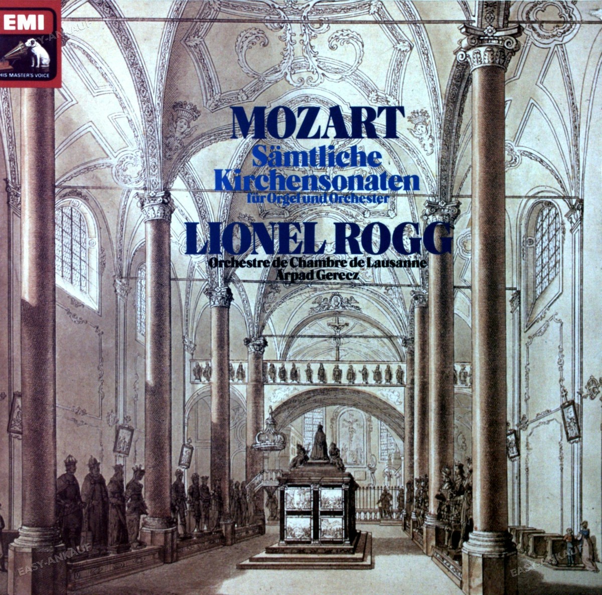 Mozart, Rogg, Arpad Gérecz - Sonates D'Eglise = The Church Mozart, Rogg, Arpad Gérecz - Sonates D'Eglise = The Church