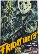 Ted White Friday The 13th Part IV Signed 11x17 Poster Photo Jason Voorhees BAS Ted White Friday The 13th Part IV Signed 11x17 Poster Photo Jason Voorhees BAS
